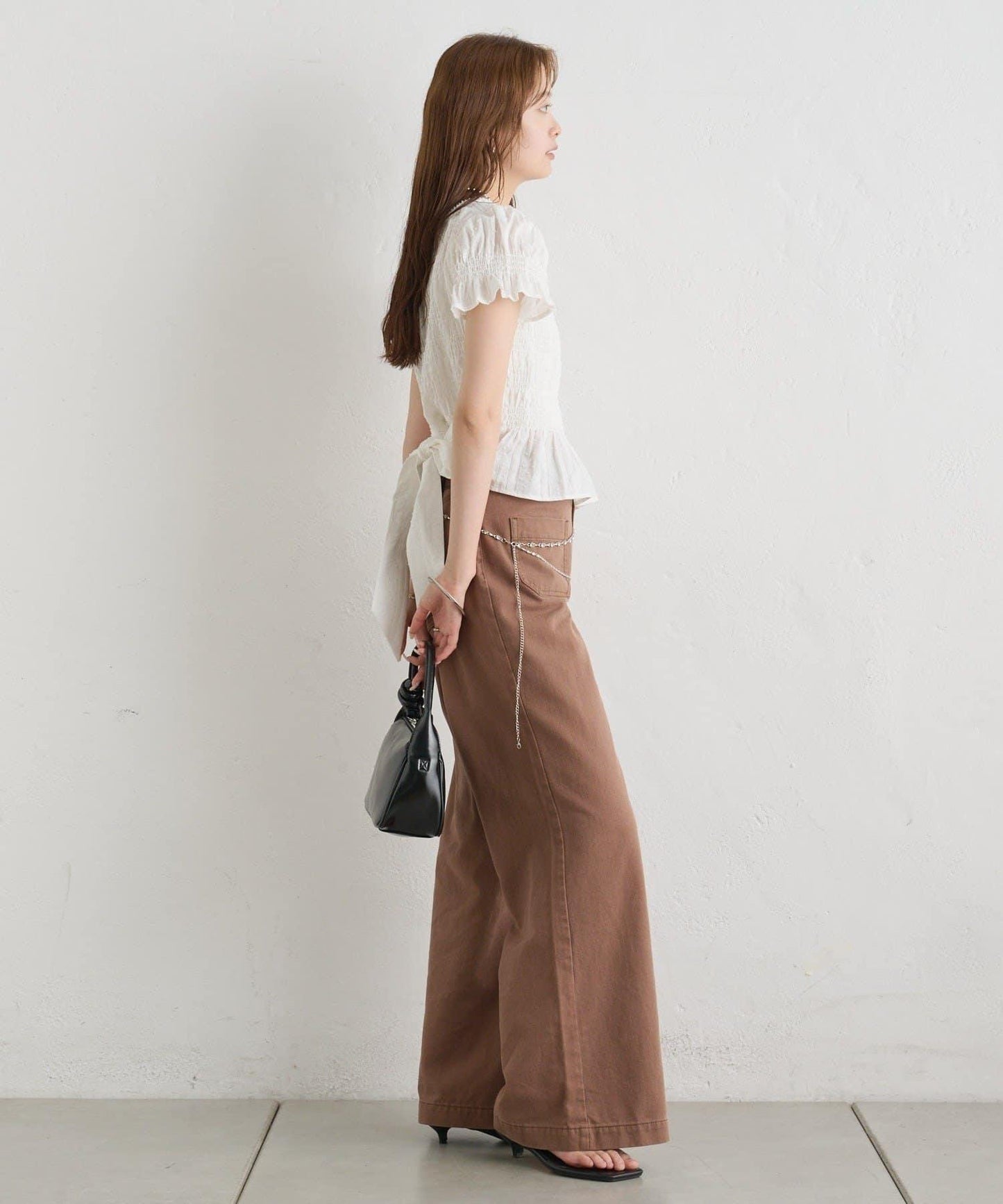 26AW 提花泡泡紗襯衫