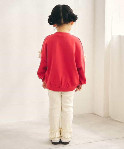 Look at Me!Pants 荷葉邊羅紋打底褲
