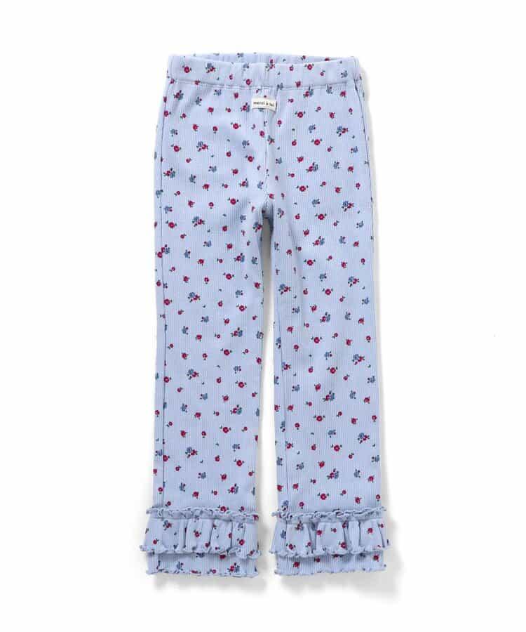 Look at Me!Pants 荷葉邊羅紋打底褲