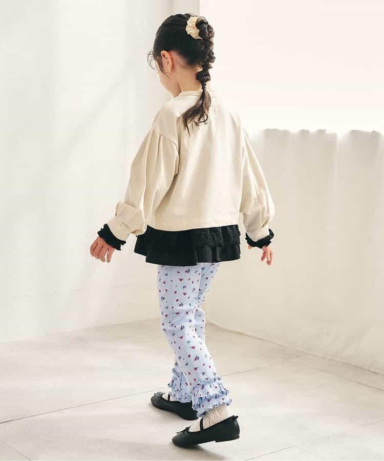 Look at Me!Pants 荷葉邊羅紋打底褲
