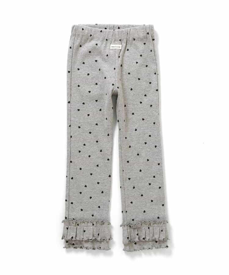 Look at Me!Pants 荷葉邊羅紋打底褲