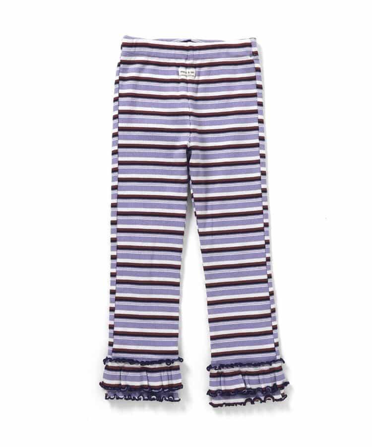 Look at Me!Pants 荷葉邊羅紋打底褲