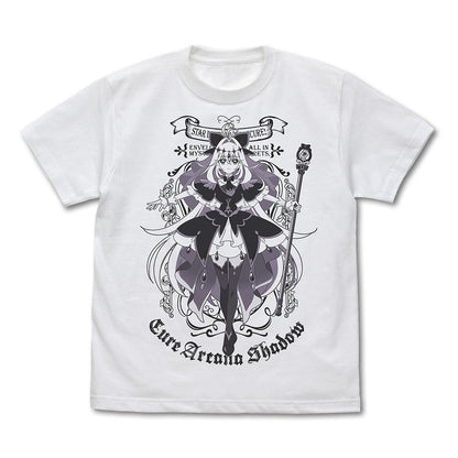 名探偵プリキュア!_Sサイズ_キュアアルカナ・シャドウ T恤/WHITE