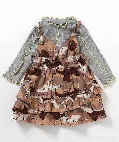 Camo・Leopa 2P連體衣