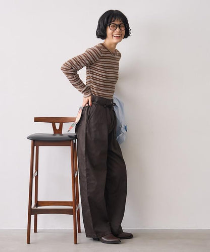 繫帶休閒褲