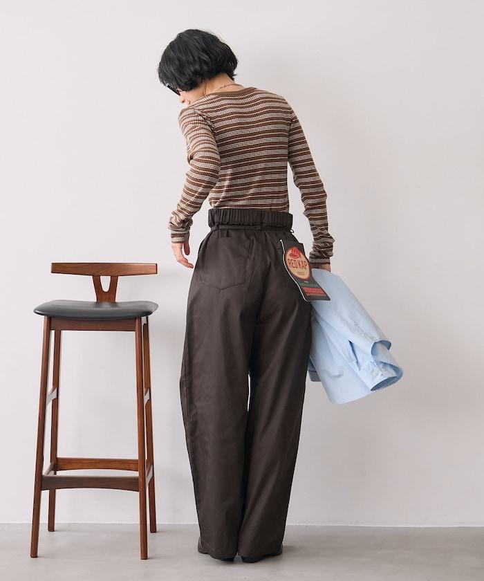 繫帶休閒褲