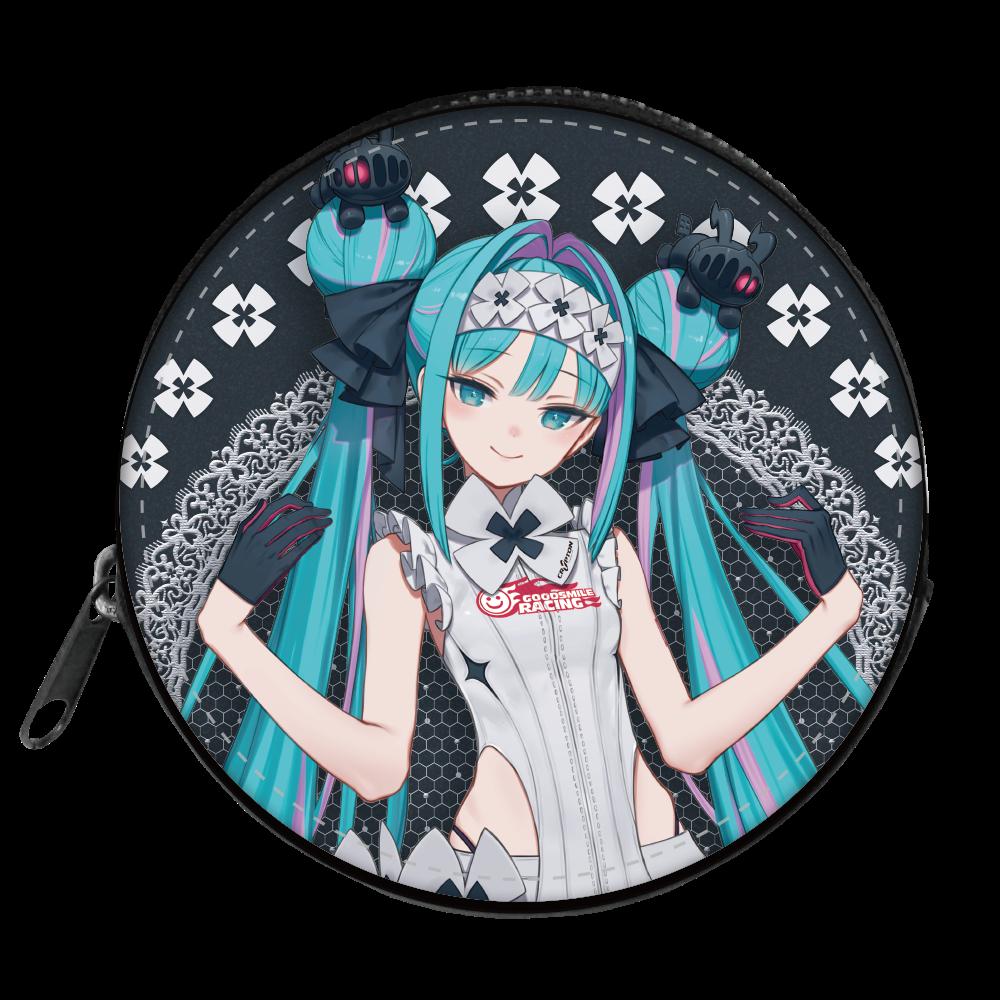 初音ミク（初音未來） GTプロジェクト_レーシングミク 2026 咖啡Ver. 零錢包