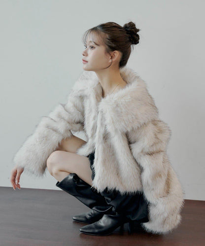 【Chico】ファーショートコート