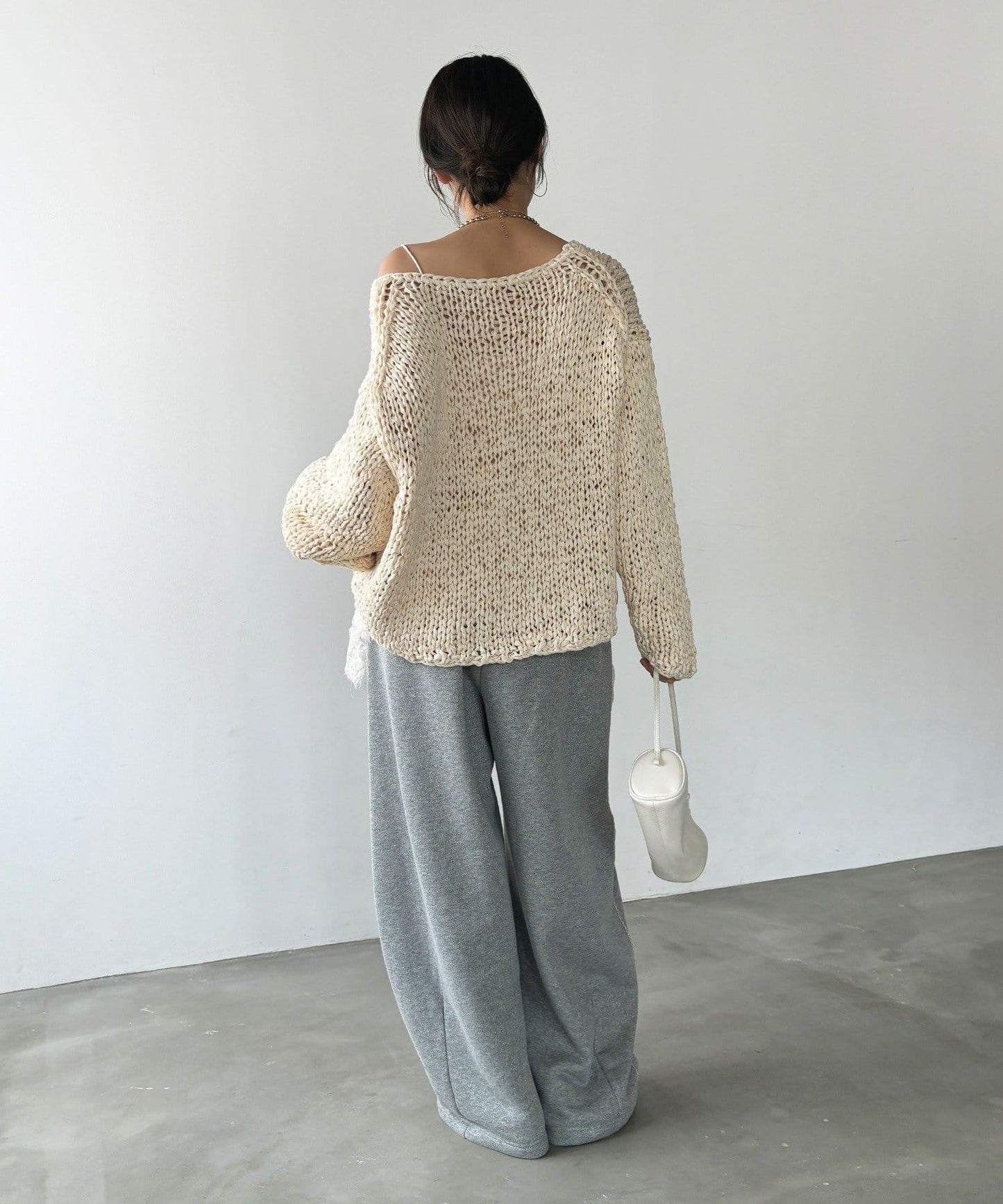 SAKURA企畫 亮片抽繩DD刺繡運動褲