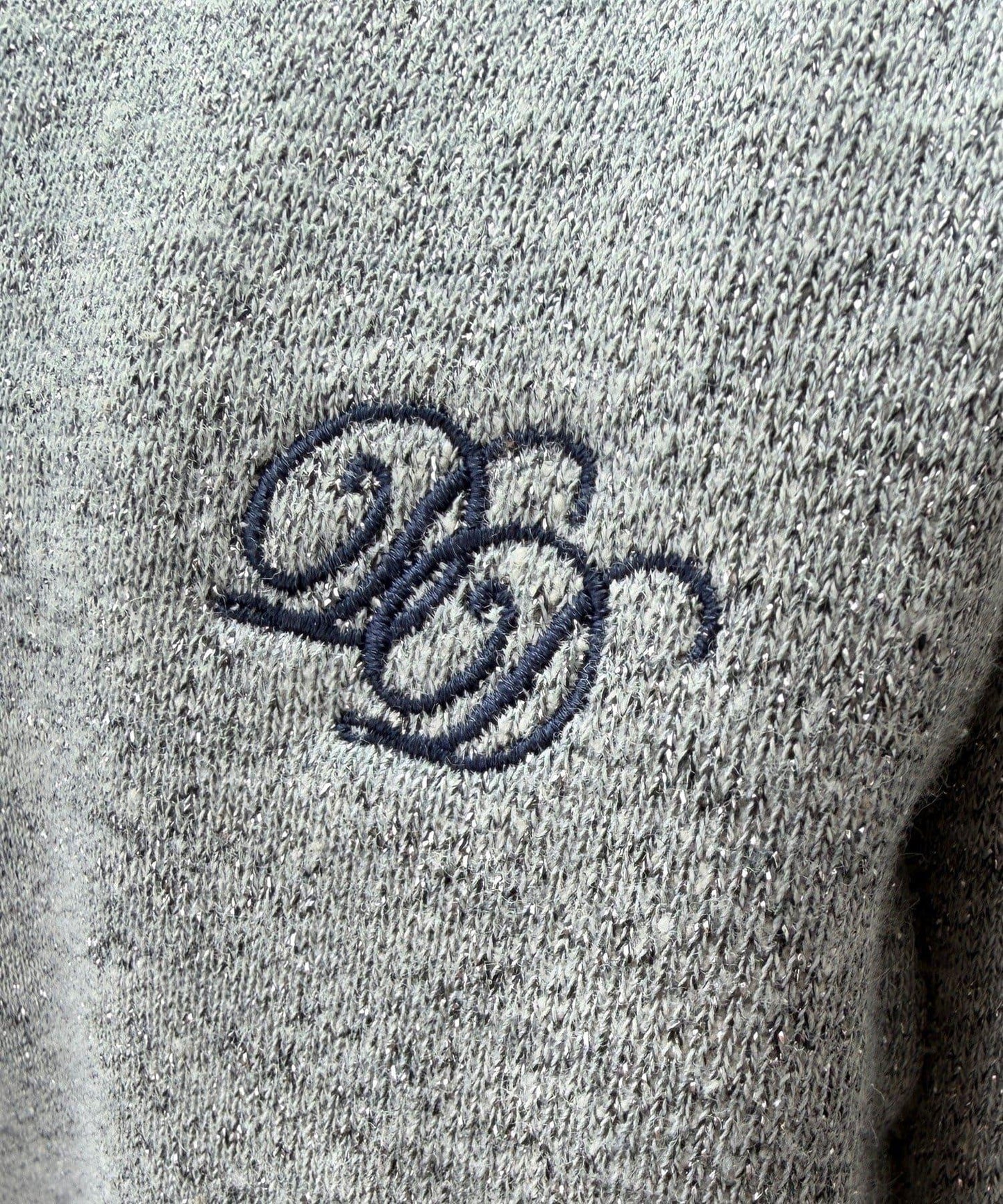 SAKURA企畫 亮片抽繩DD刺繡運動褲