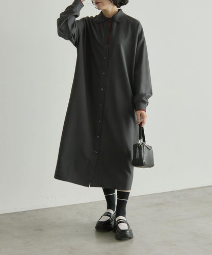 SUM1 STYLE 翻領連衣裙