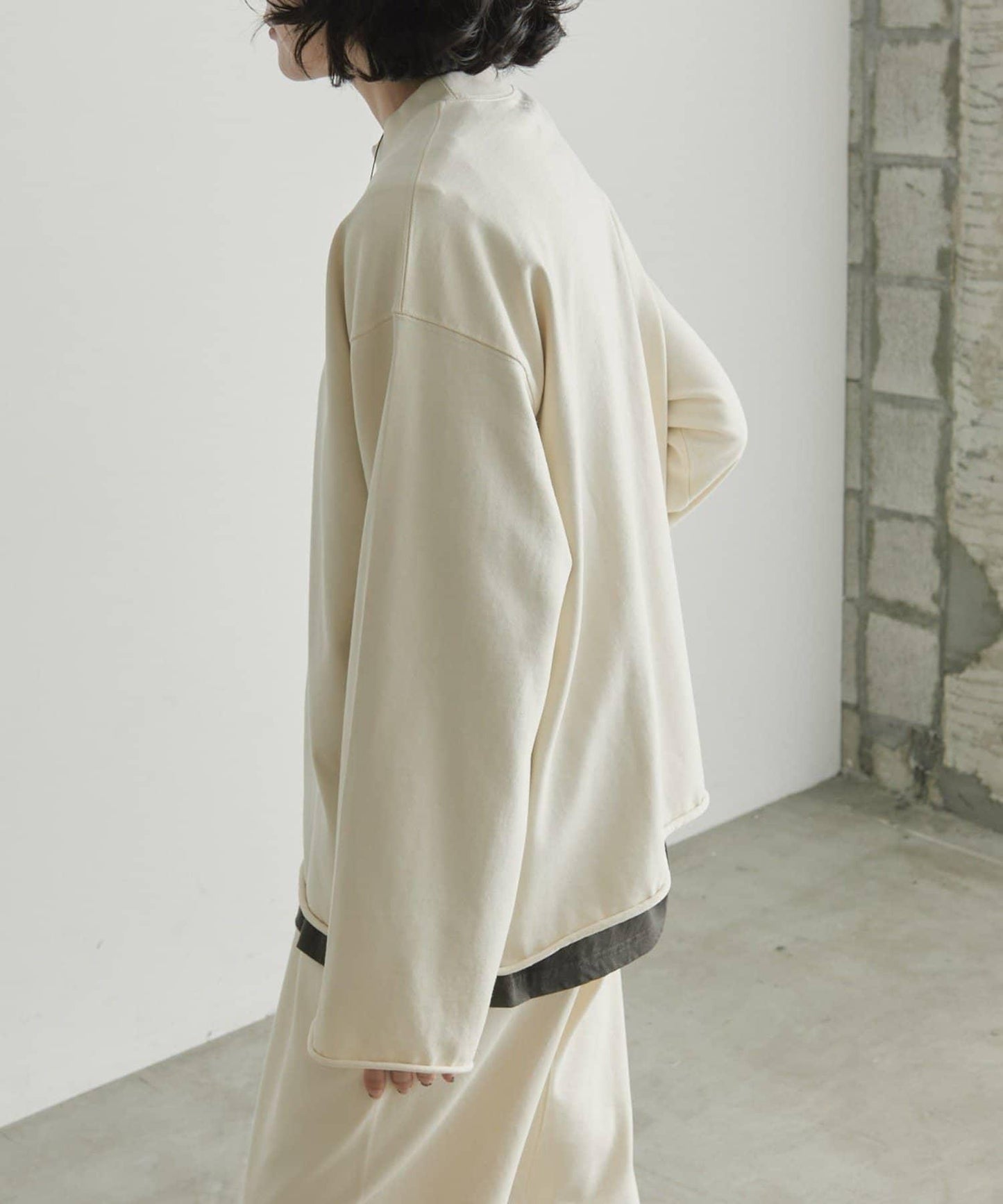 MONT KEMMEL×SUM1 STYLE(モンケメル×スミスタイル) 純棉寬鬆休閒衛衣