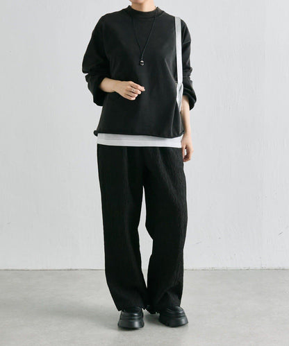 MONT KEMMEL×SUM1 STYLE(モンケメル×スミスタイル) 純棉寬鬆休閒衛衣