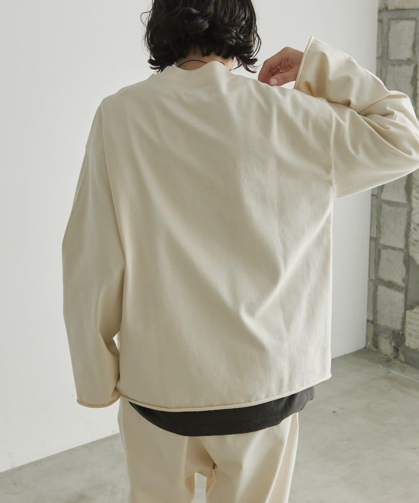 MONT KEMMEL×SUM1 STYLE(モンケメル×スミスタイル) 純棉寬鬆休閒衛衣
