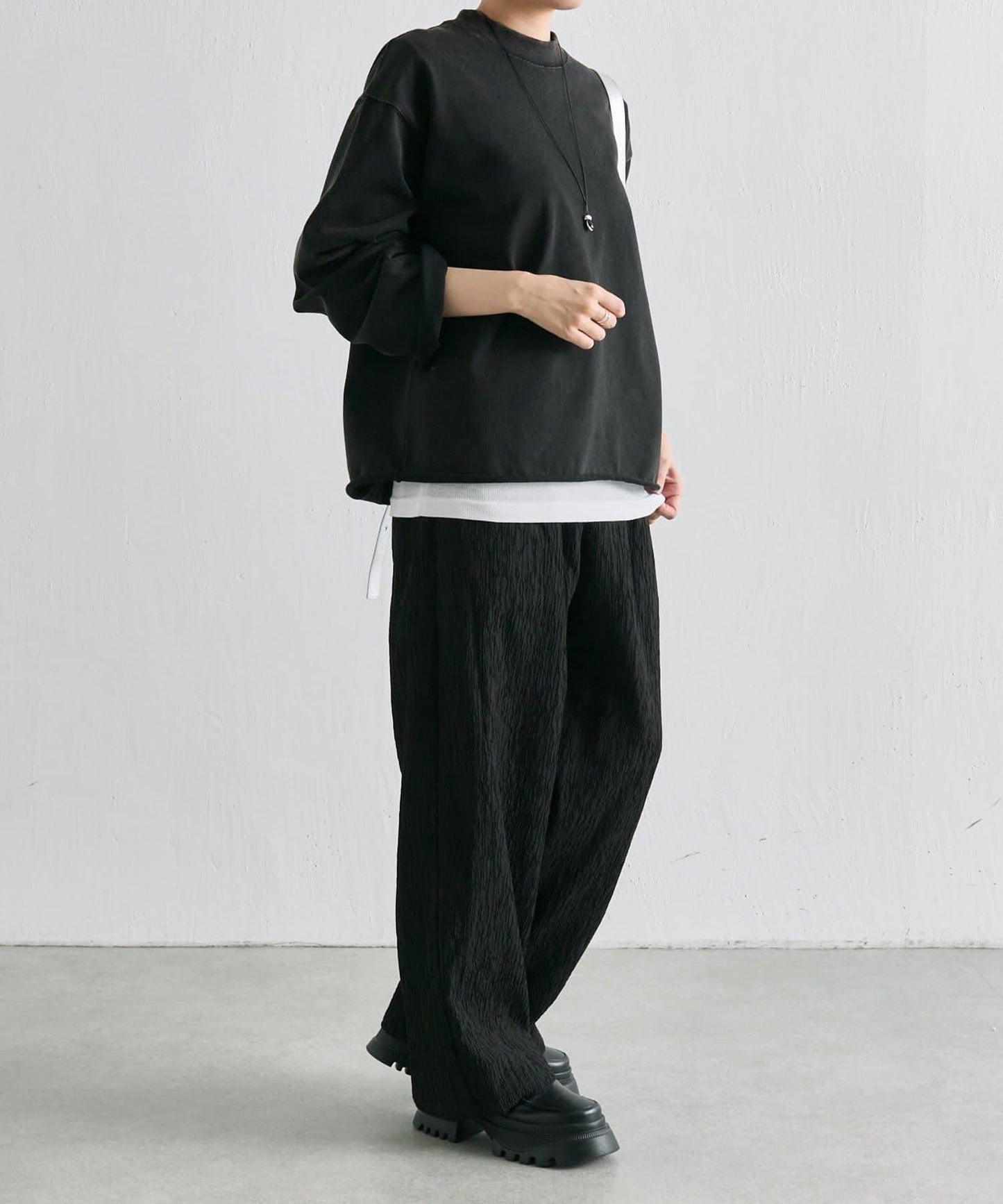 MONT KEMMEL×SUM1 STYLE(モンケメル×スミスタイル) 純棉寬鬆休閒衛衣
