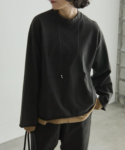 MONT KEMMEL×SUM1 STYLE(モンケメル×スミスタイル) 純棉寬鬆休閒衛衣