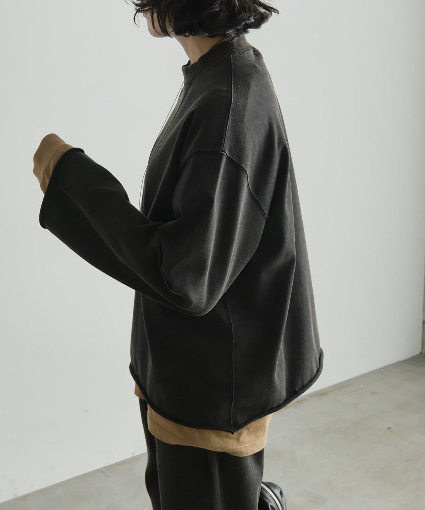 MONT KEMMEL×SUM1 STYLE(モンケメル×スミスタイル) 純棉寬鬆休閒衛衣