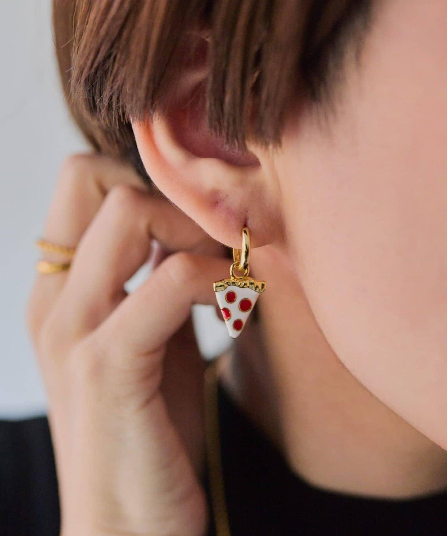 【ear PAPILLONNER】圈形耳環