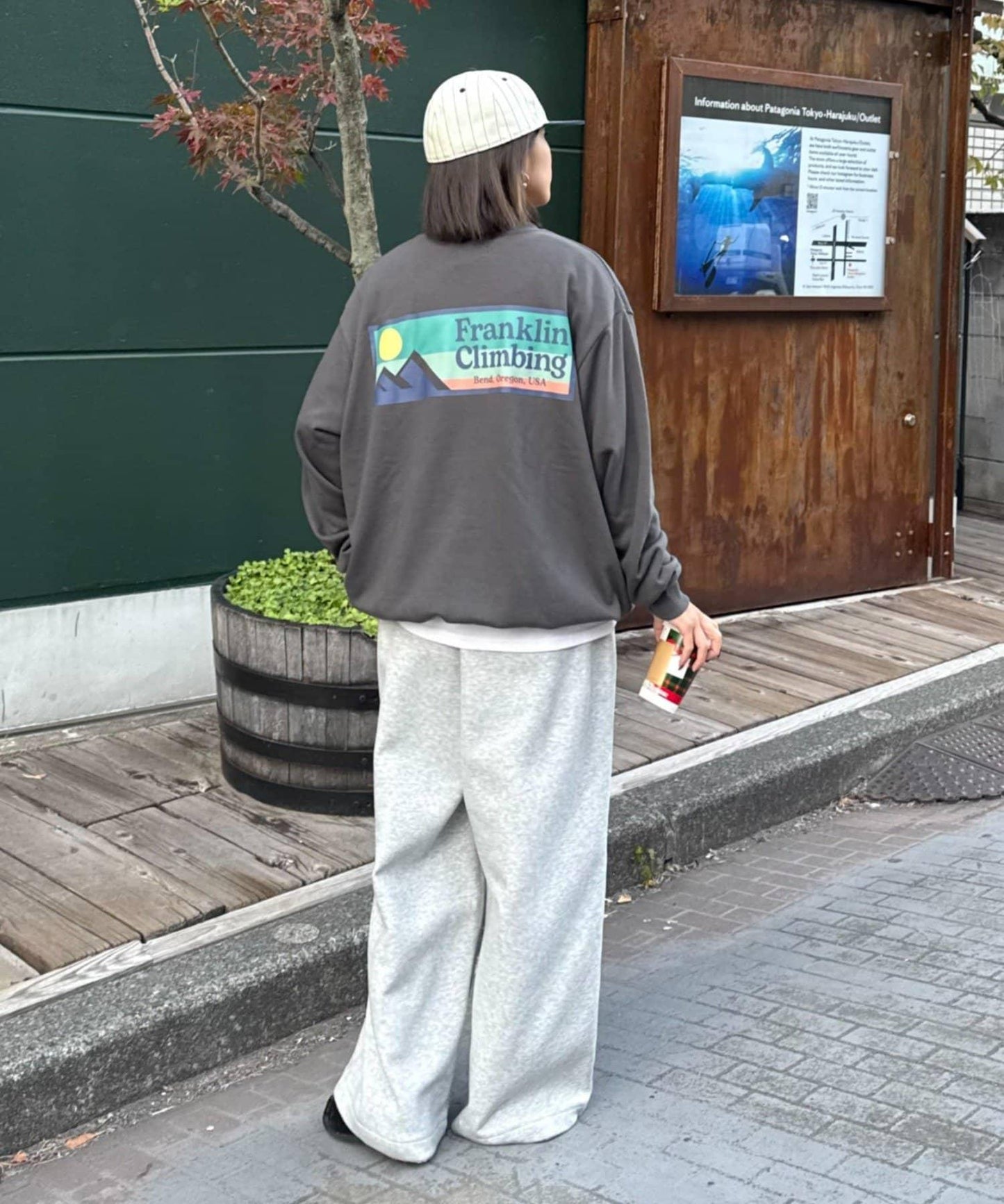 CIAOPANIC TYPY 加絨後背Logo印花衛衣