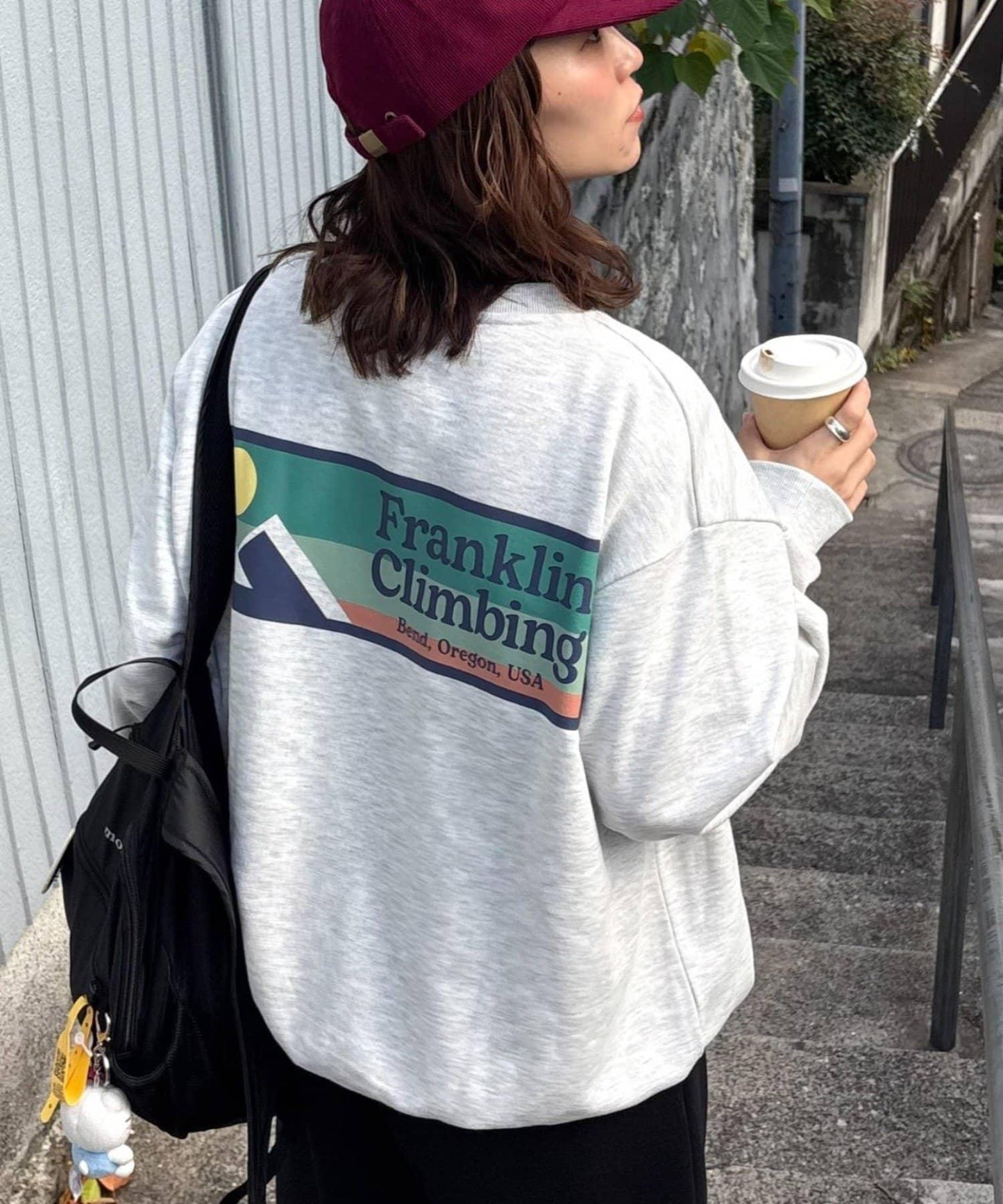 CIAOPANIC TYPY 加絨後背Logo印花衛衣