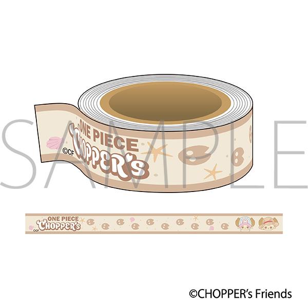 ONE PIECE （ワンピース）_CHOPPER's マスキングテープ／足跡