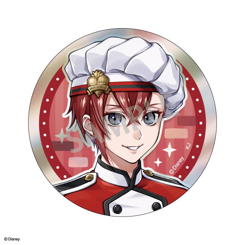《迪士尼》 ツイステッドワンダーランド（迪士尼扭曲仙境） 秘密極光徽章 Vol.1/主廚ver. 【BOX/8個裝】