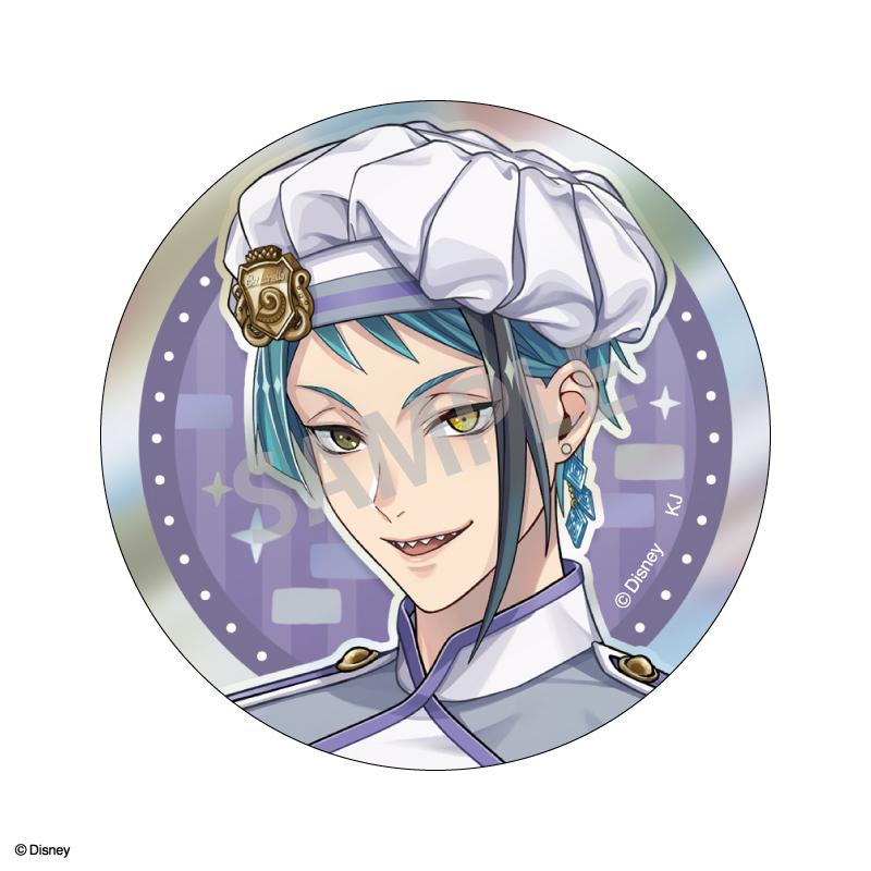 《迪士尼》 ツイステッドワンダーランド（迪士尼扭曲仙境） 秘密極光徽章 Vol.2／主廚ver. 【BOX／8個裝】