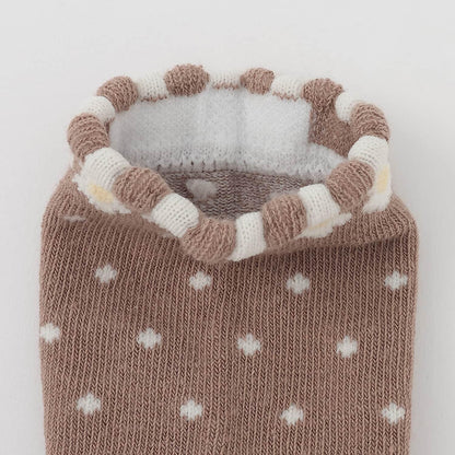 GIRLS動物刺繡短襪2雙裝
