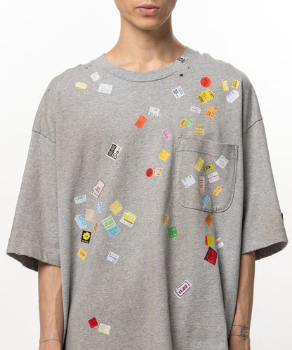Maison MIHARAYASUHIRO/メゾン ミハラヤスヒロ/PRICE STICKER TEE