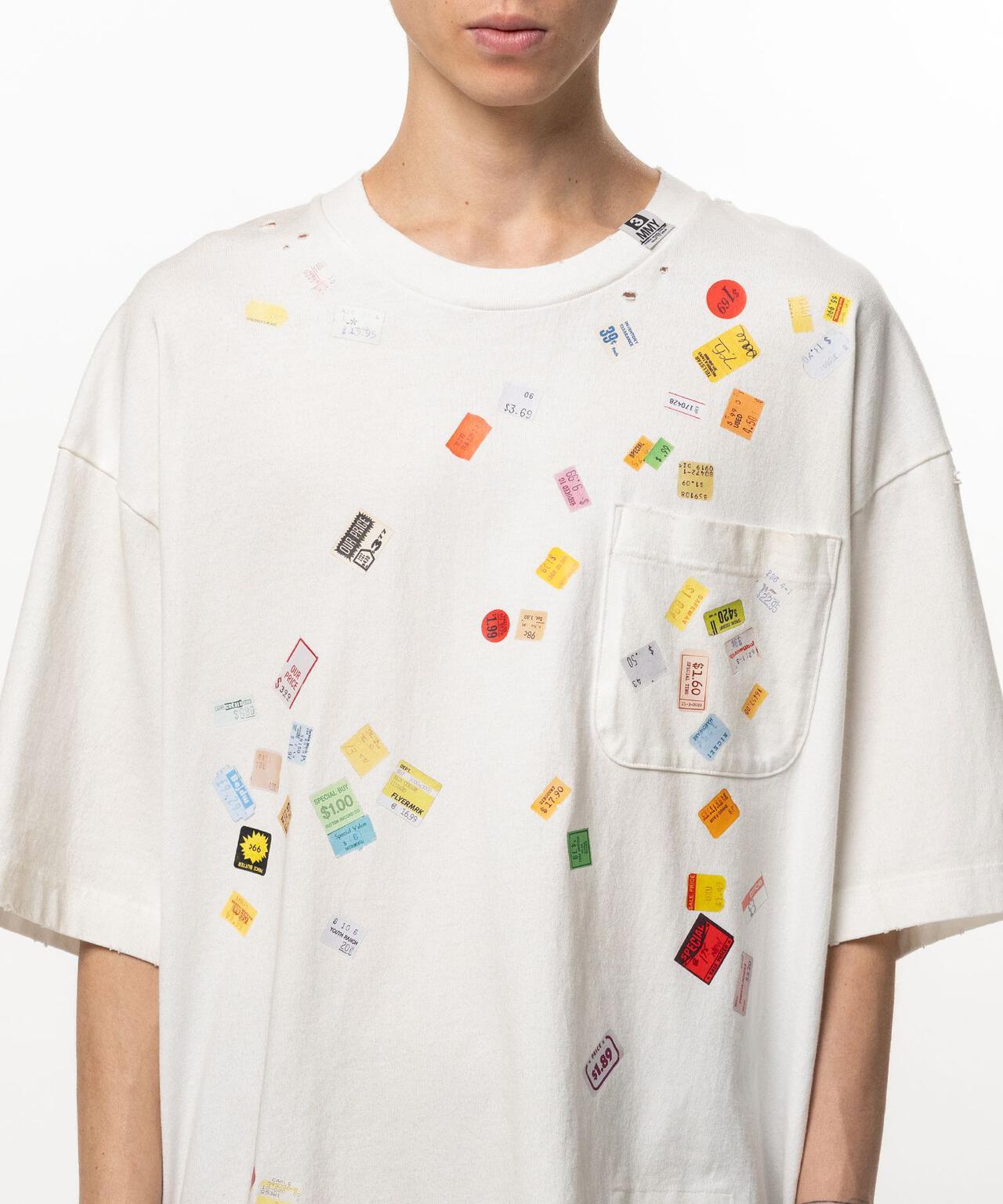 Maison MIHARAYASUHIRO/メゾン ミハラヤスヒロ/PRICE STICKER TEE