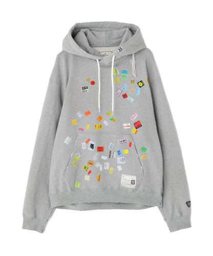 Maison MIHARAYASUHIRO/メゾン ミハラヤスヒロ/PRICE STICKER SWEAT HOODIE