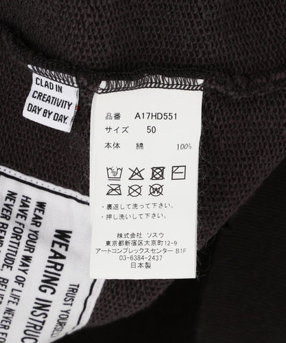 Maison MIHARAYASUHIRO/メゾン ミハラヤスヒロ/PRICE STICKER SWEAT HOODIE
