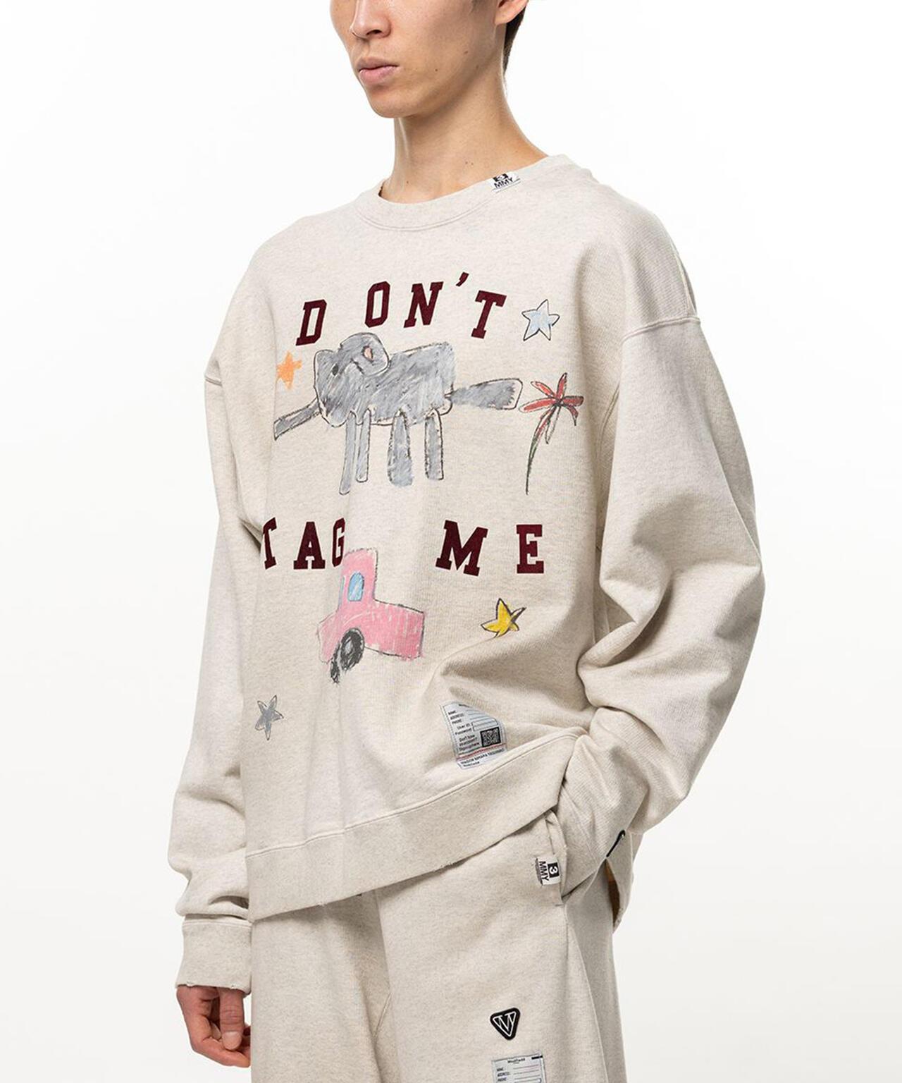 Maison MIHARAYASUHIRO KIDS DOODLE SWEAT PULLOVER
