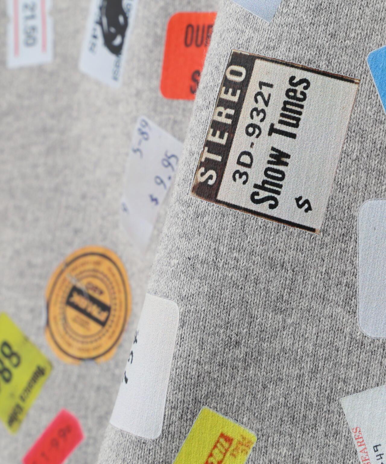Maison MIHARAYASUHIRO/メゾン ミハラヤスヒロ/PRICE STICKER SWEAT HOODIE