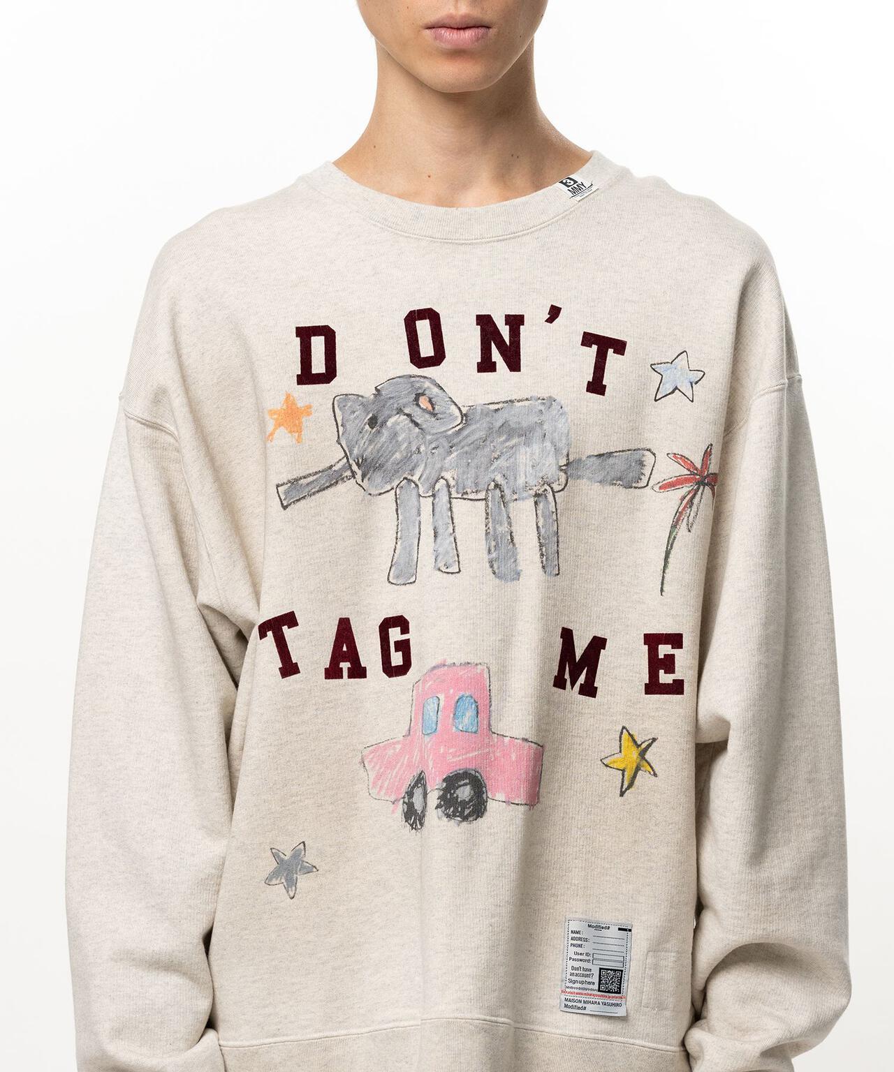 Maison MIHARAYASUHIRO KIDS DOODLE SWEAT PULLOVER