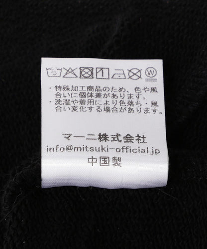 MITSUKI PEARL CHARM 彎刀褲