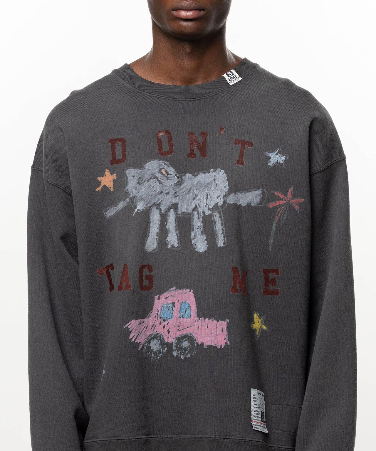 Maison MIHARAYASUHIRO KIDS DOODLE SWEAT PULLOVER