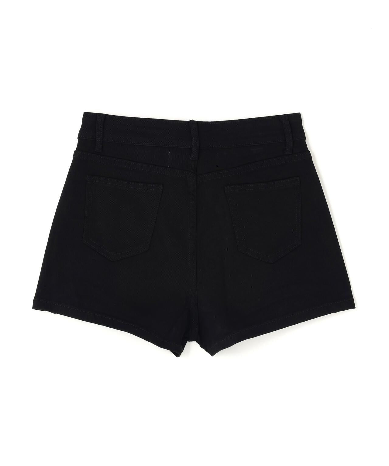 MAVYTH/メヴィス/RHINESTONE FADED DENIM SHORTS
