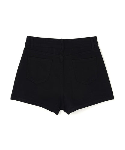 MAVYTH/メヴィス/RHINESTONE FADED DENIM SHORTS
