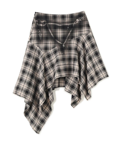MAVYTH/メヴィス/TROMPEIL CHECK SKIRT