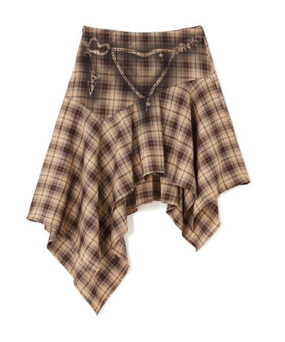 MAVYTH/メヴィス/TROMPEIL CHECK SKIRT