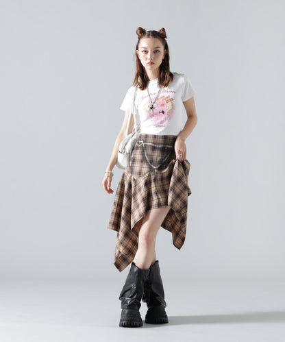 MAVYTH/メヴィス/TROMPEIL CHECK SKIRT