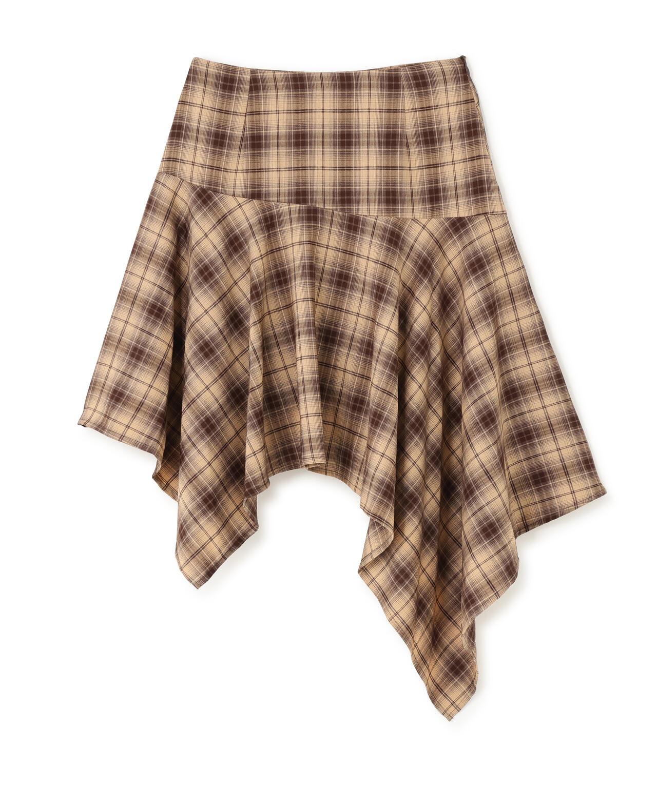 MAVYTH/メヴィス/TROMPEIL CHECK SKIRT