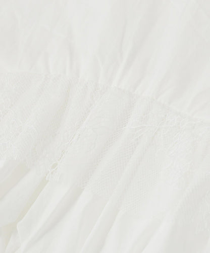 MAVYTH/メヴィス/FRILL TIERED LACE SKIRT