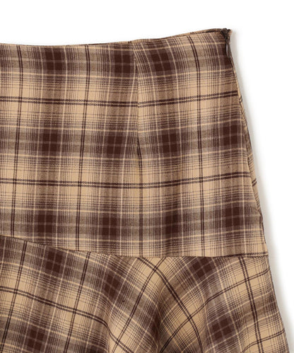 MAVYTH/メヴィス/TROMPEIL CHECK SKIRT