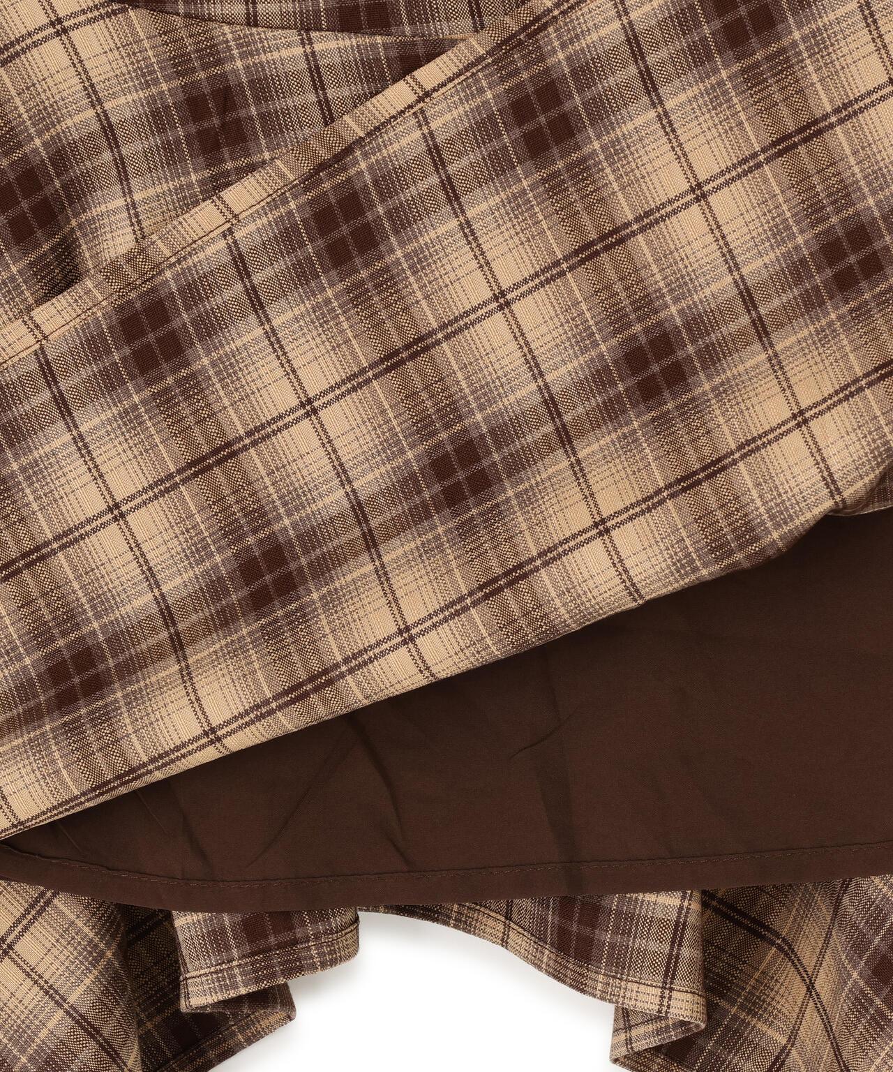 MAVYTH/メヴィス/TROMPEIL CHECK SKIRT