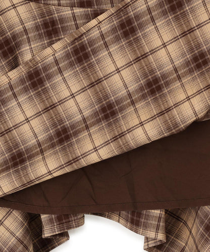 MAVYTH/メヴィス/TROMPEIL CHECK SKIRT