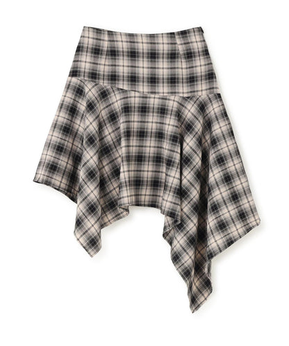 MAVYTH/メヴィス/TROMPEIL CHECK SKIRT