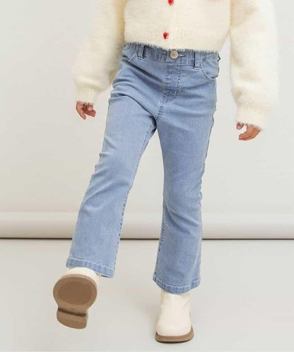 フレアエブリパンツ  10分丈 スーパーストレッチ