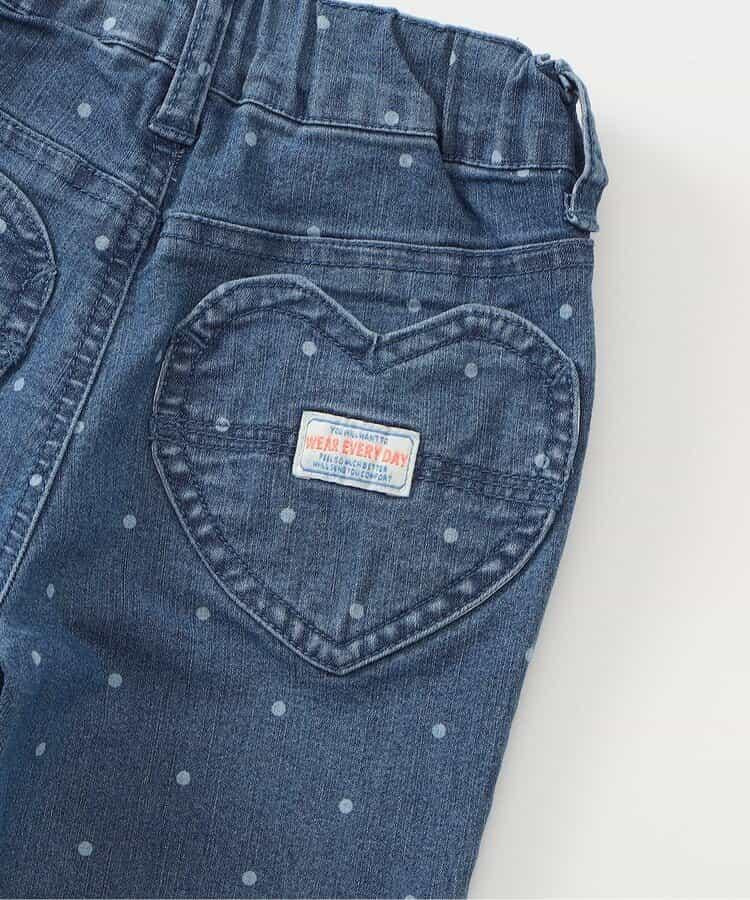 フレアエブリパンツ  10分丈 スーパーストレッチ